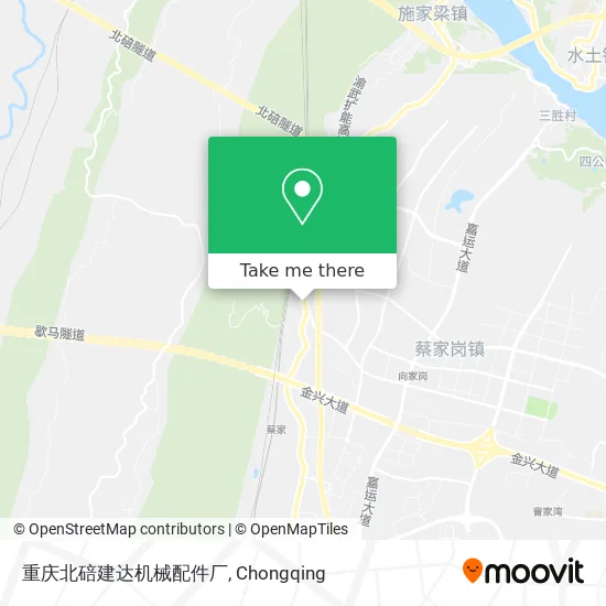 重庆北碚建达机械配件厂 map