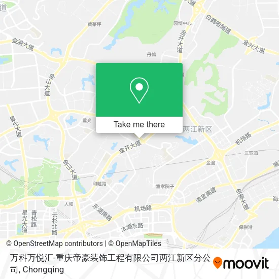 万科万悦汇-重庆帝豪装饰工程有限公司两江新区分公司 map