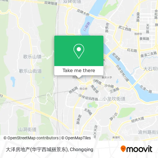 大泽房地产(华宇西城丽景东) map