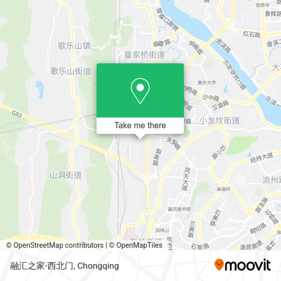 融汇之家-西北门 map