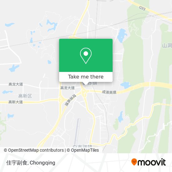 佳宇副食 map