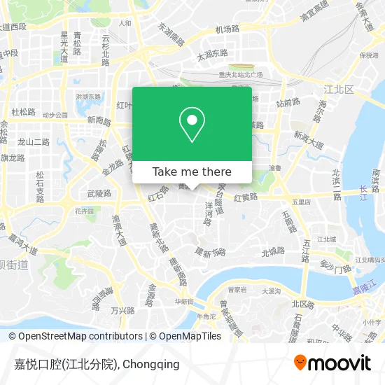 嘉悦口腔(江北分院) map