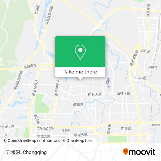 五粮液 map