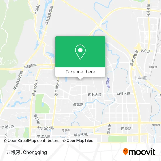 五粮液 map