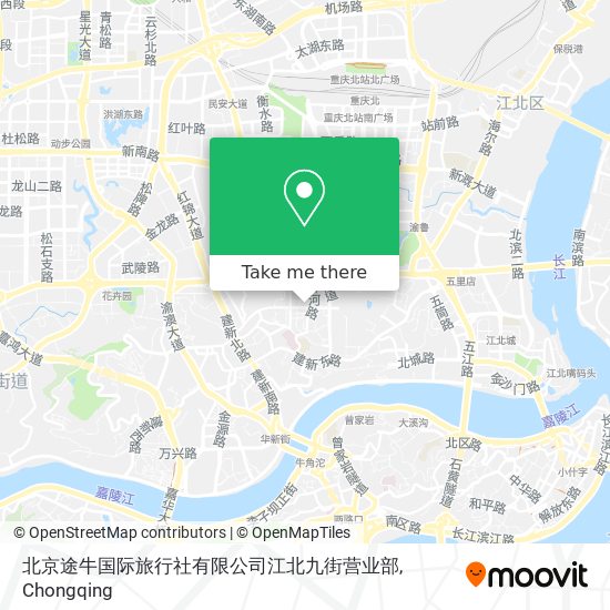 北京途牛国际旅行社有限公司江北九街营业部 map