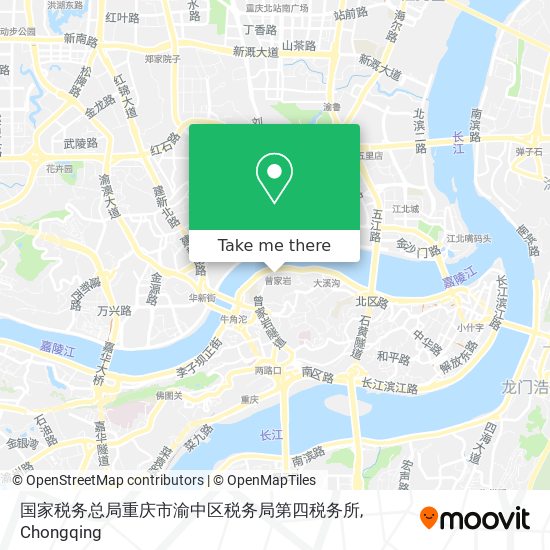 国家税务总局重庆市渝中区税务局第四税务所 map
