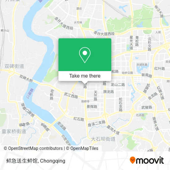 鲜急送生鲜馆 map