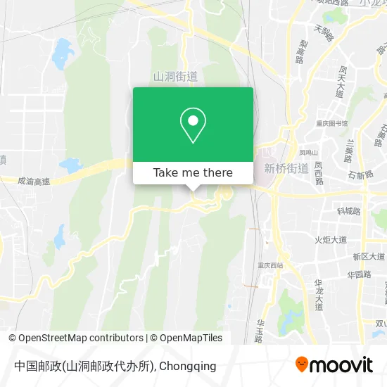中国邮政(山洞邮政代办所) map