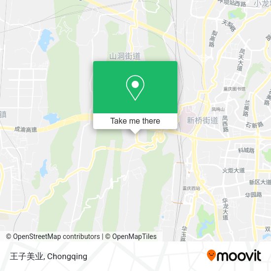 王子美业 map