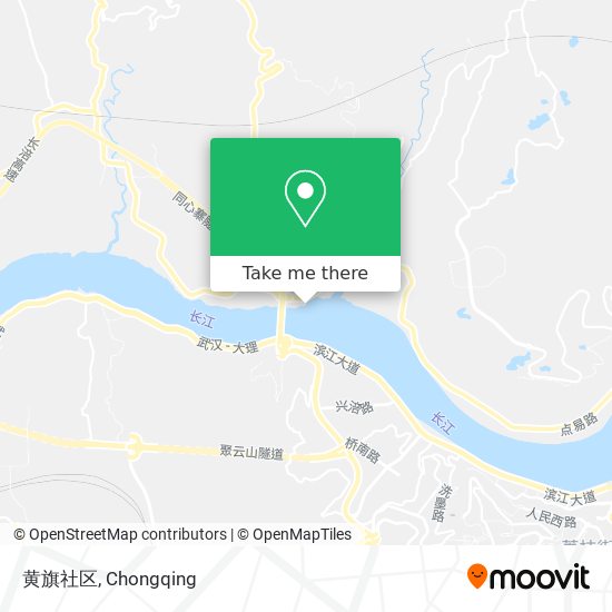 黄旗社区 map