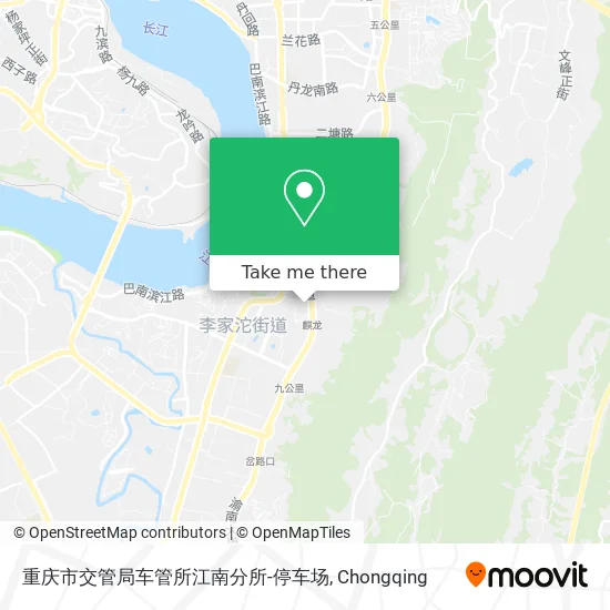 重庆市交管局车管所江南分所-停车场 map