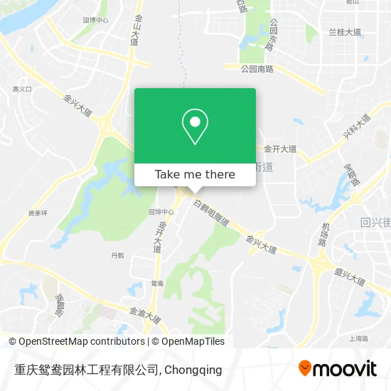 重庆鸳鸯园林工程有限公司 map