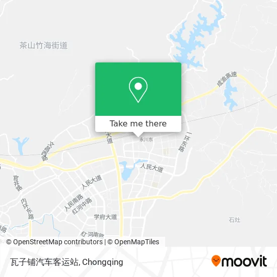 瓦子铺汽车客运站 map