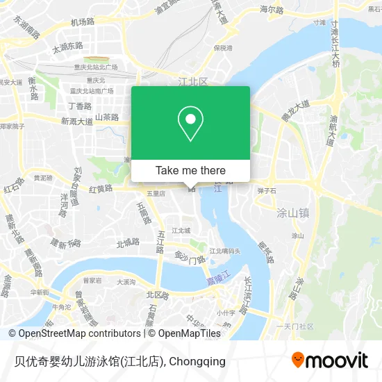 贝优奇婴幼儿游泳馆(江北店) map
