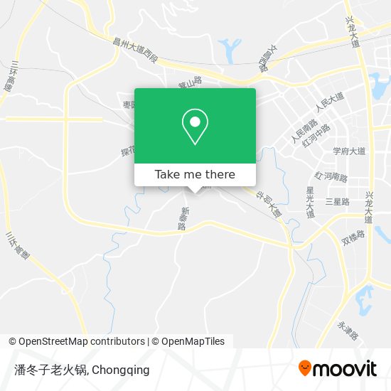 潘冬子老火锅 map