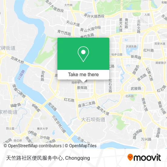 天竺路社区便民服务中心 map