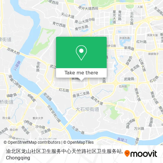 渝北区龙山社区卫生服务中心天竺路社区卫生服务站 map