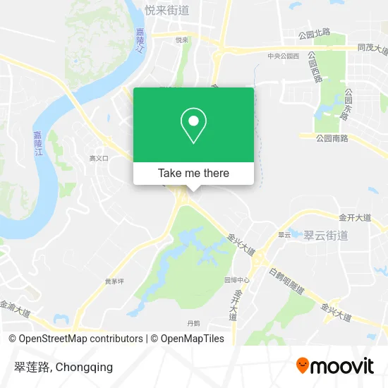 翠莲路 map