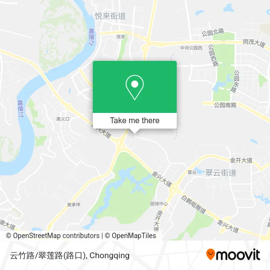 云竹路/翠莲路(路口) map