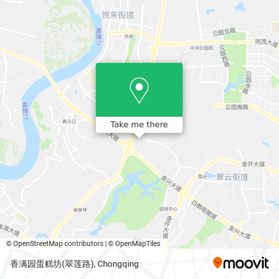 香满园蛋糕坊(翠莲路) map