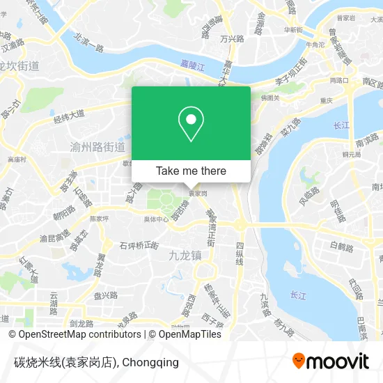 碳烧米线(袁家岗店) map