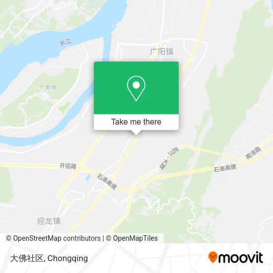 大佛社区 map