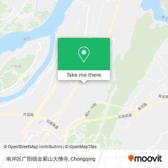南岸区广阳镇金紫山大佛寺 map