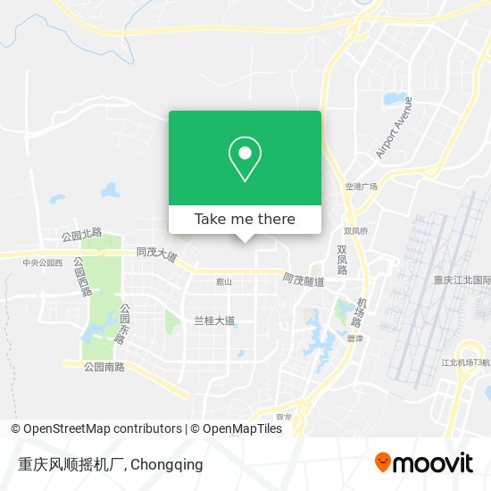 重庆风顺摇机厂 map
