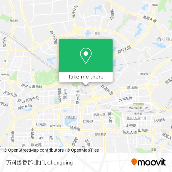 万科缇香郡-北门 map