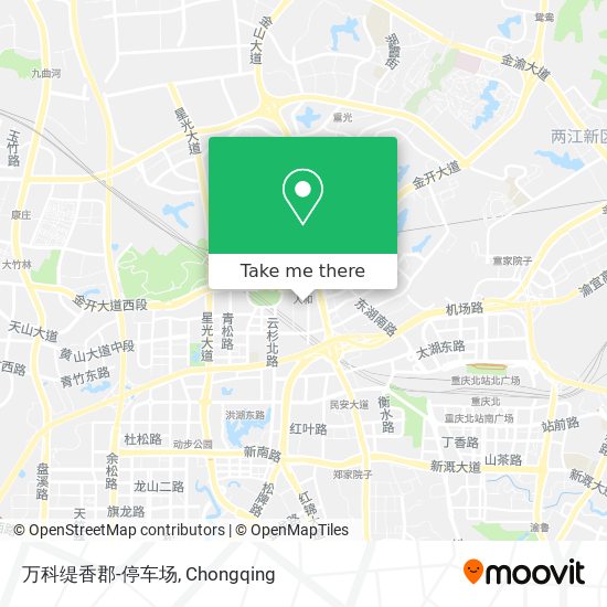 万科缇香郡-停车场 map