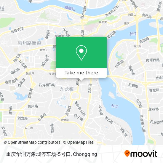 重庆华润万象城停车场-5号口 map