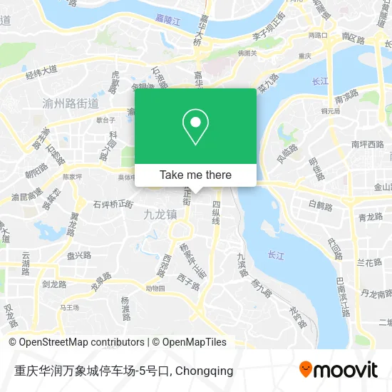 重庆华润万象城停车场-5号口 map