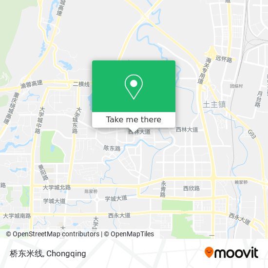 桥东米线 map