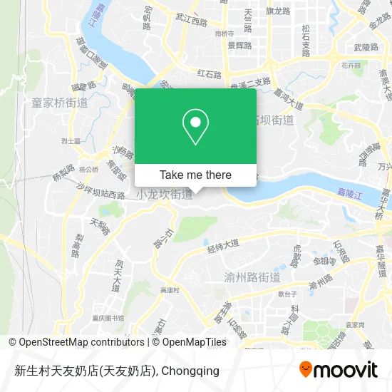 新生村天友奶店 map