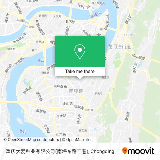 重庆大爱种业有限公司(南坪东路二巷) map