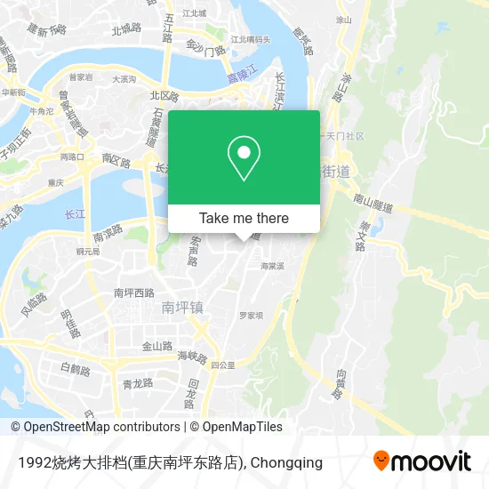 1992烧烤大排档(重庆南坪东路店) map