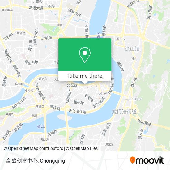 高盛创富中心 map