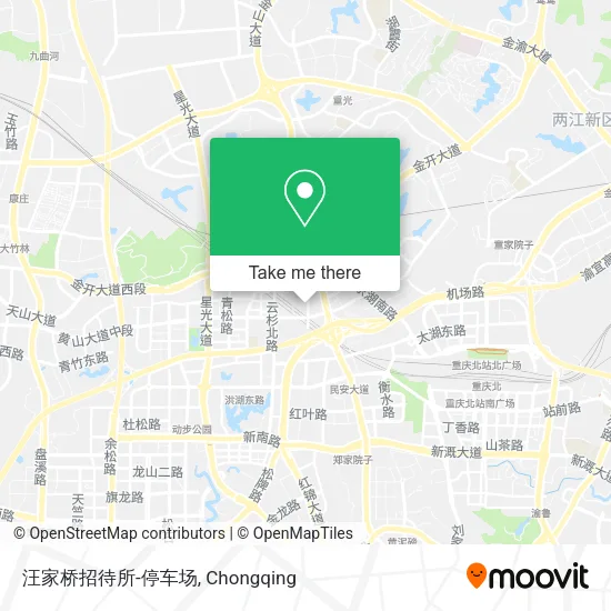 汪家桥招待所-停车场 map