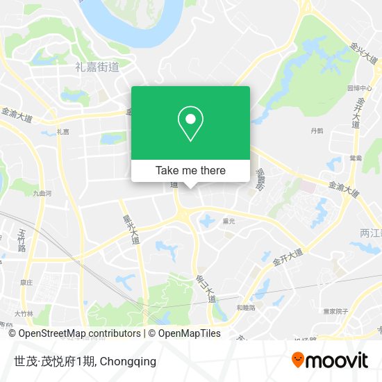 世茂·茂悦府1期 map