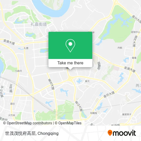 世茂茂悦府高层 map