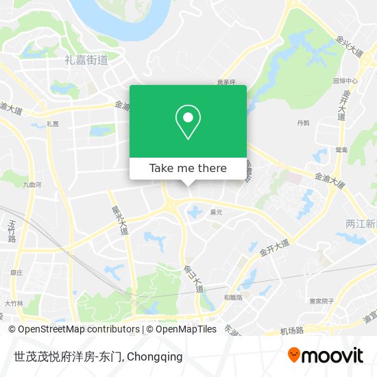 世茂茂悦府洋房-东门 map