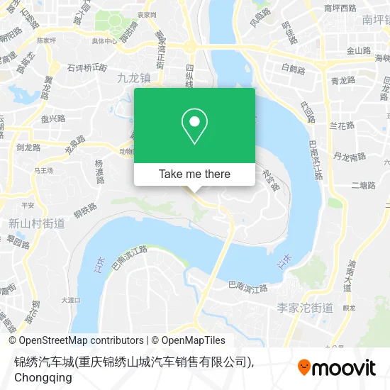 锦绣汽车城(重庆锦绣山城汽车销售有限公司) map