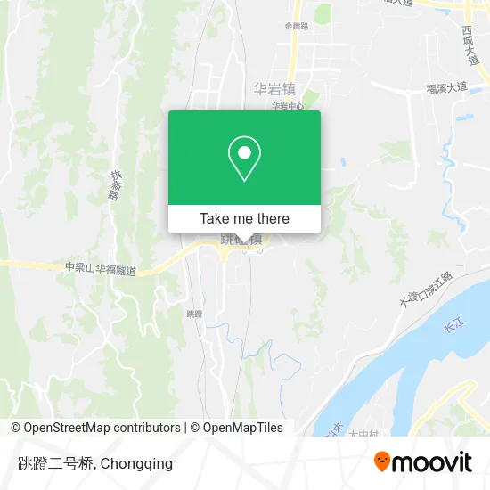 跳蹬二号桥 map