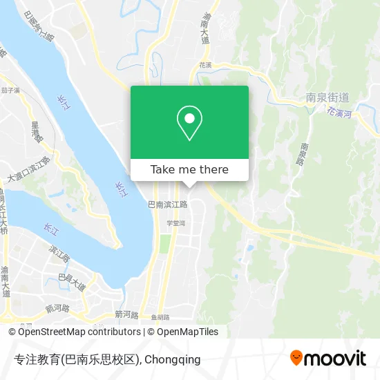 专注教育(巴南乐思校区) map
