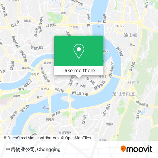 中房物业公司 map