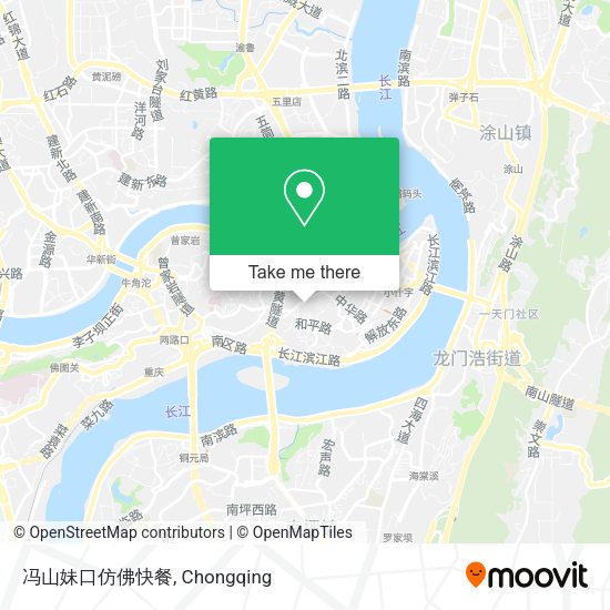 冯山妹口仿佛快餐 map