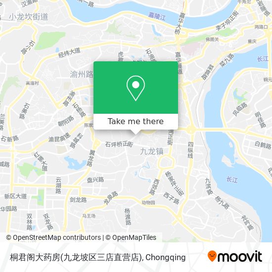 桐君阁大药房(九龙坡区三店直营店) map