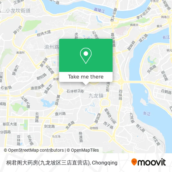 桐君阁大药房(九龙坡区三店直营店) map