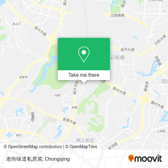 老街味道私房菜 map