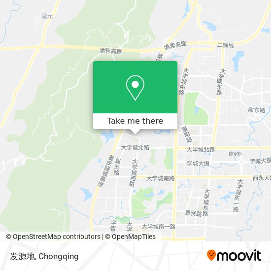 发源地 map